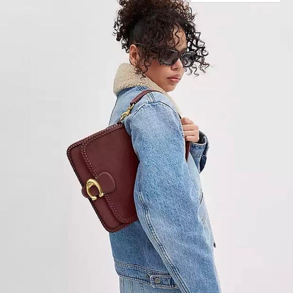 💰SOLD - CJ817 - Coach Soft Tabby Shoulder Bag with Braid - Picture 13 of 13